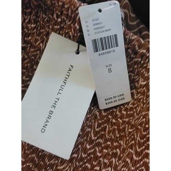 NWT Faithfull Malaika Linen Jumpsuit - Size 8 - Picture 5 of 5